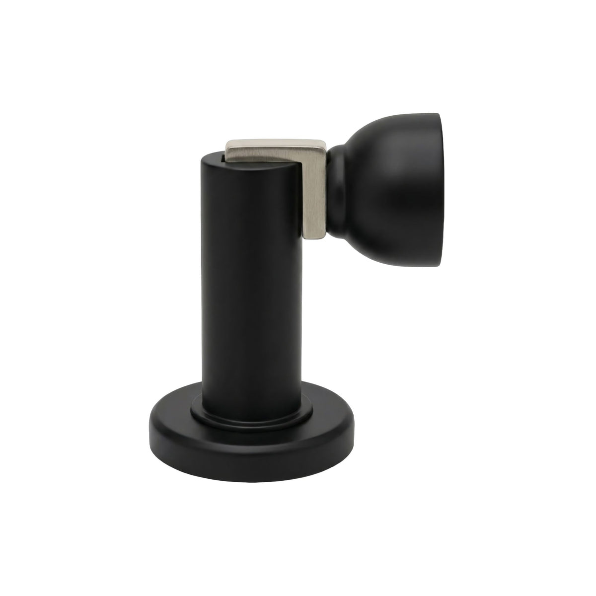 Zanda Heavy Duty Magnetic Door Stop 75mm - Matt Black
