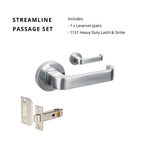 STREAMLINE - Satin Chrome