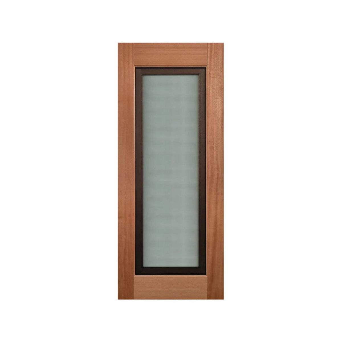 2 in 1 - 1P Timber with Security screen - Just Doors QLD