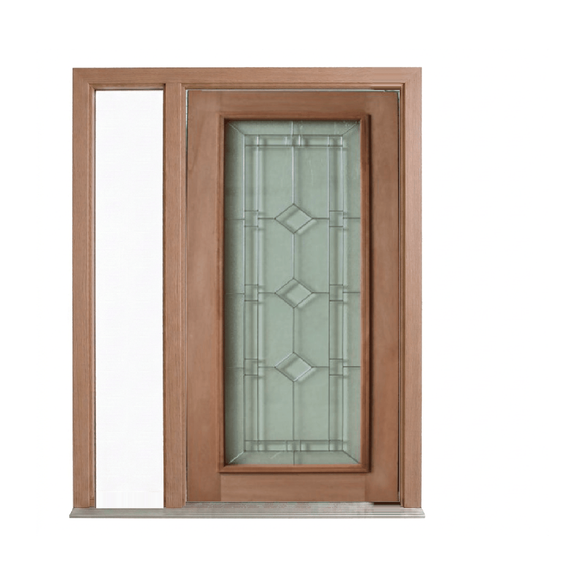 3 Diamond Triple Glazed Leadlight Door – TG-3 Diamond 2040mm – Pre-Hung