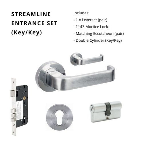 STREAMLINE - Satin Chrome