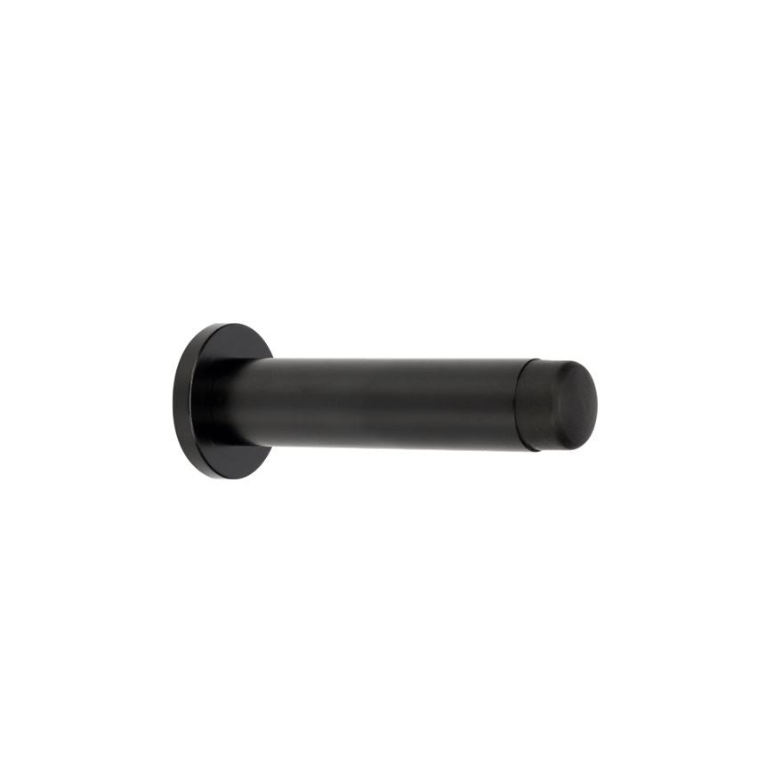 Zanda Skirting Mount Door Stop 85mm - Matt Black