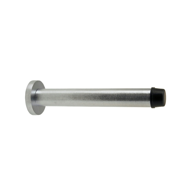 Zanda Wall Mounted Door Stop 110mm - Satin Chrome