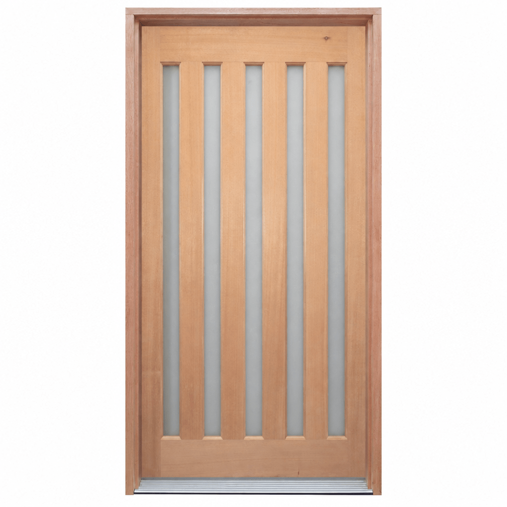 5L Vertical 1200 Pre hung doors 2040/2340 options - Just Doors QLD