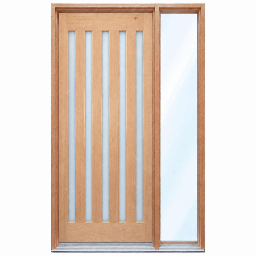 5L Vertical 1200 Pre hung doors 2040/2340 options - Just Doors QLD