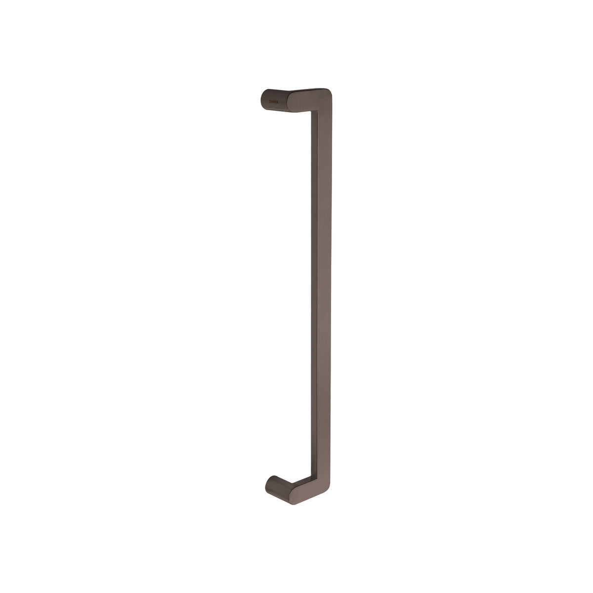 Zanda Duke Offset Pull Handle - Graphite Nickel design and finish reference