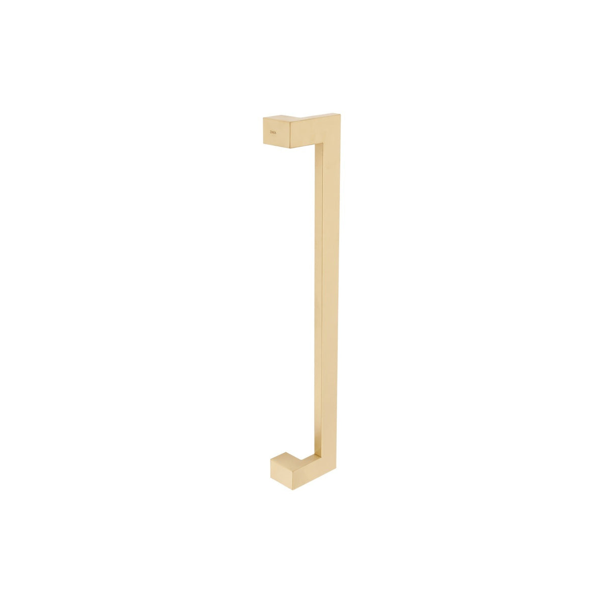 Zanda Polo Offset pull handle - Satin Brass