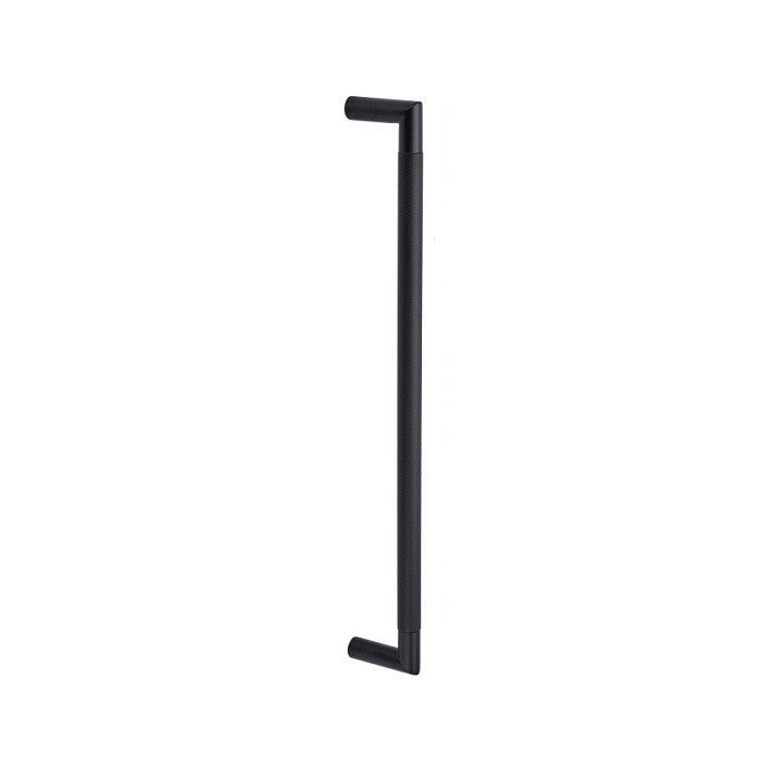 Wyatt knurled pull handle - Matt Black finish reference