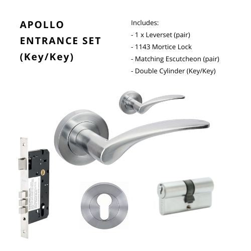 Zanda Apollo - Satin Chrome