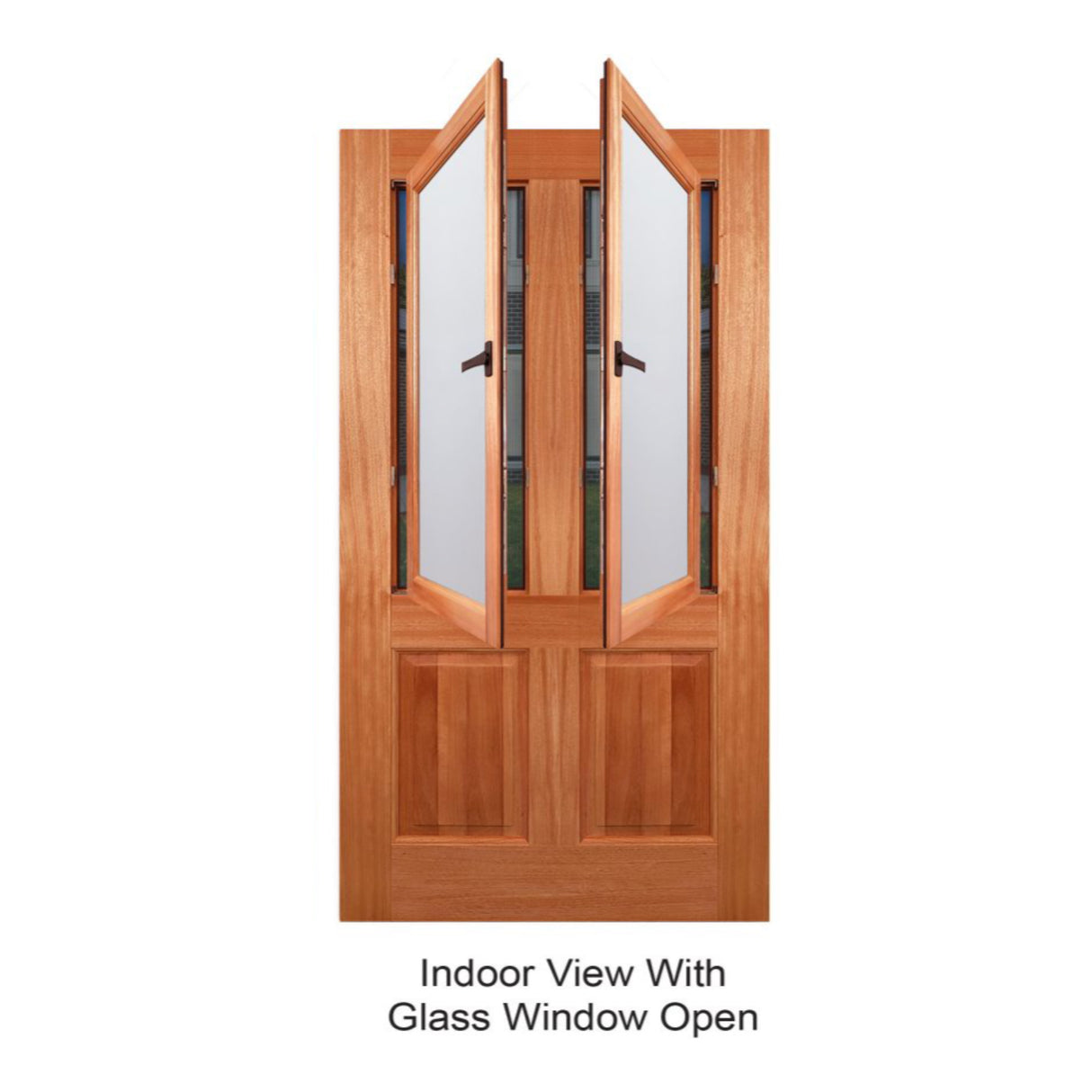 2 in 1 Traditional Style 1200 Door, security screen & Frame Package