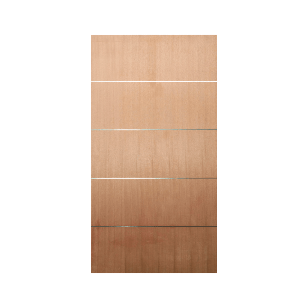 Aluminium Inlay Timber Door – Supply Only