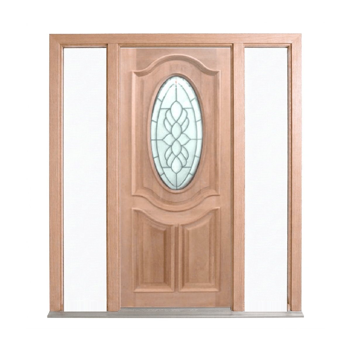 Classic Leadlight Door – GD-0V3P 2040mm – Supplied & Installed