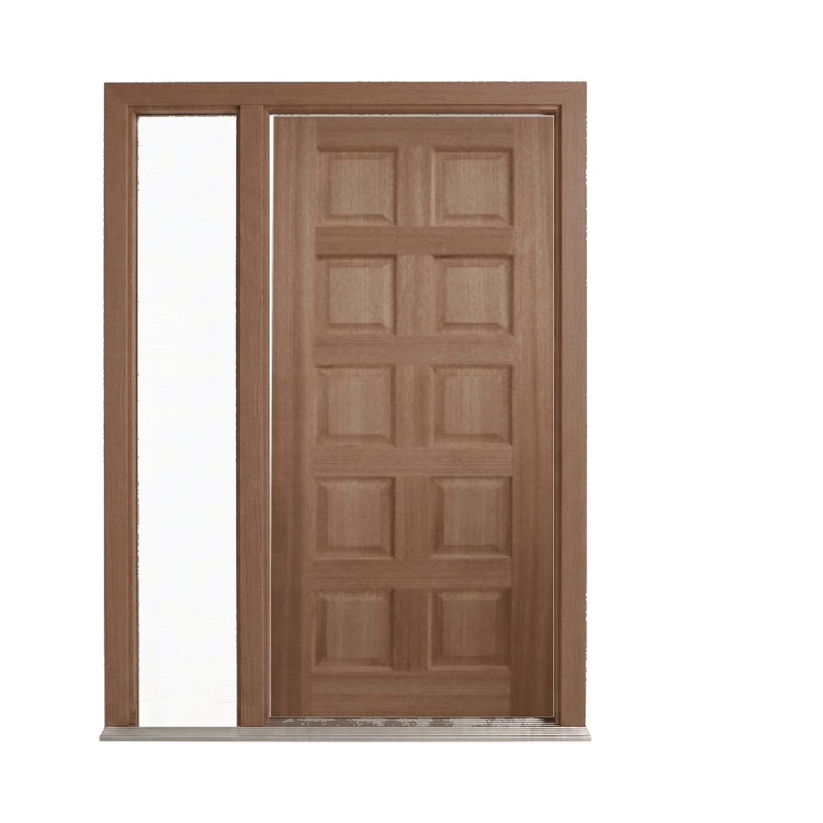 Colonial 10 Panel Timber Door – SP-10P 2040mm – Supplied & Installed