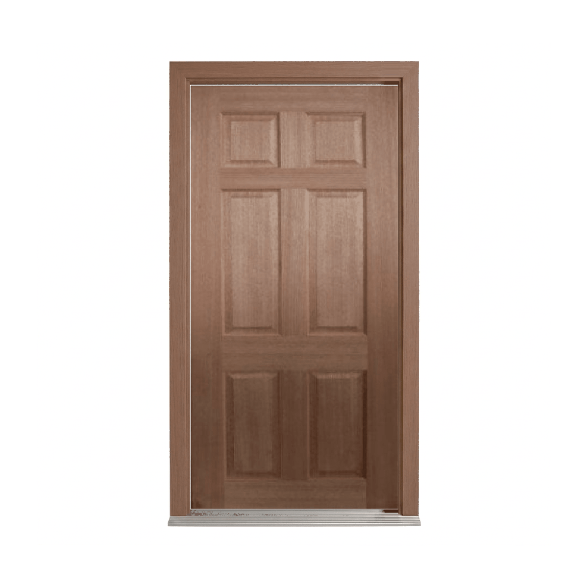 Colonial 6 Panel Timber Door – SP-6P 2040mm – Supplied & Installed