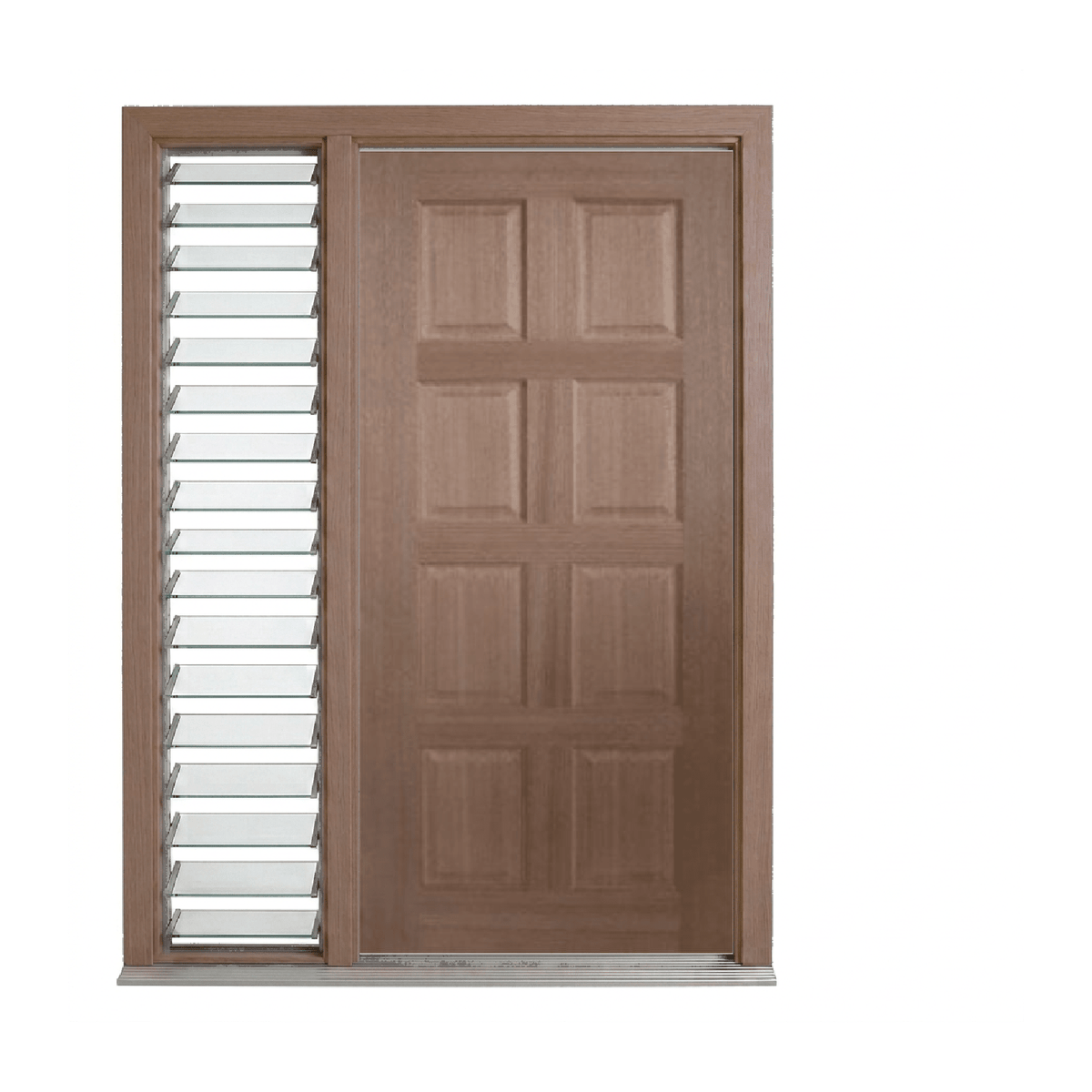 Colonial 8 Panel Timber Door – SP-8P 2040mm – Pre-Hung