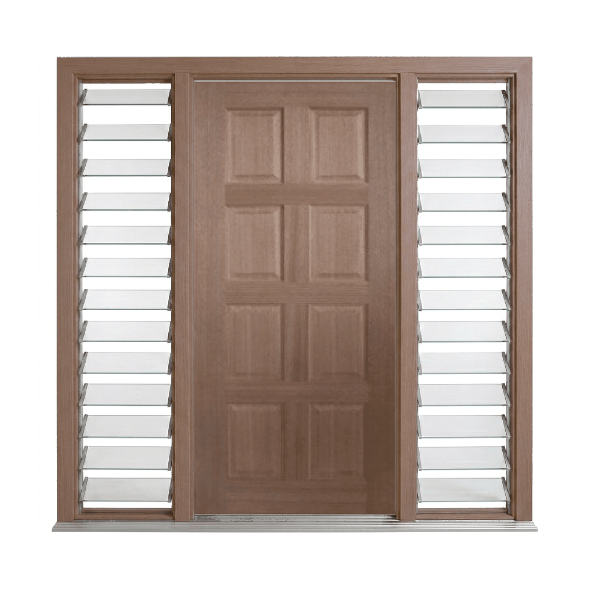 Colonial 8 Panel Timber Door – SP-8P 2040mm – Pre-Hung