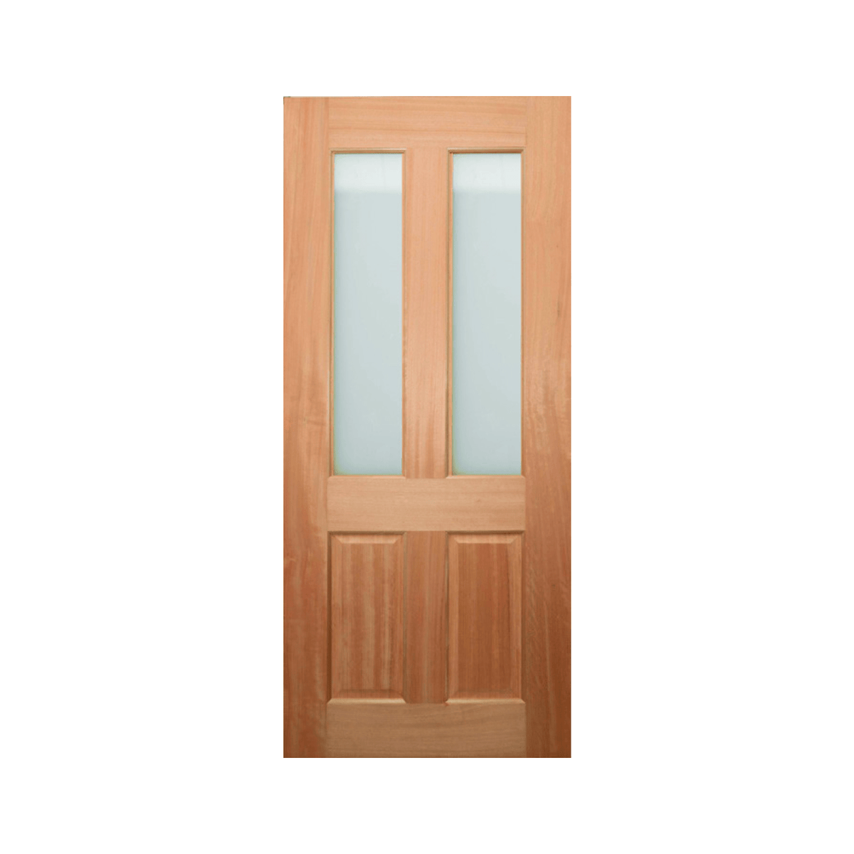 Colonial Decorative Glass Timber Door – DF/BK 2040mm 40mm – Supplied & Installed