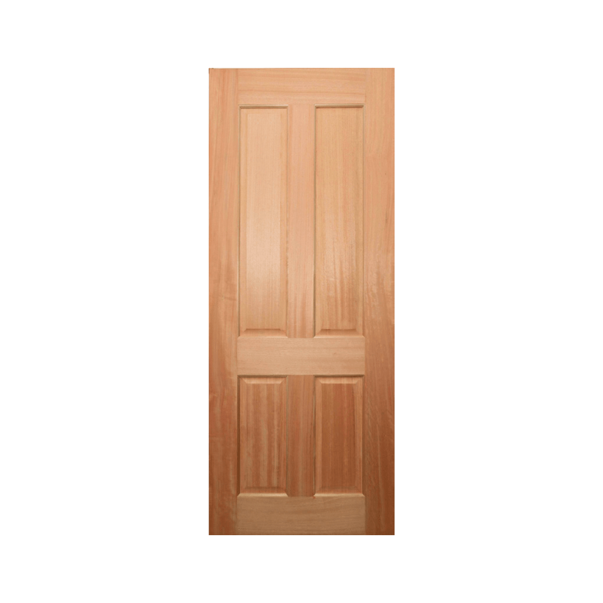 Colonial Four-Panel Timber Door – Supply Only