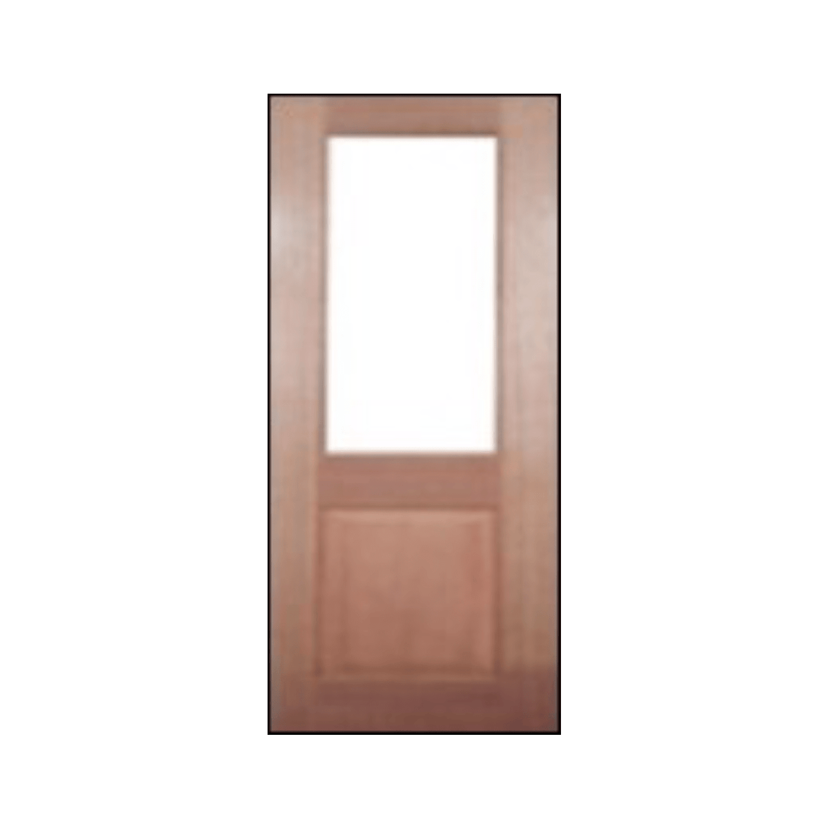 Colonial Half Glass Back Door – GD-D9 - Just Doors QLD