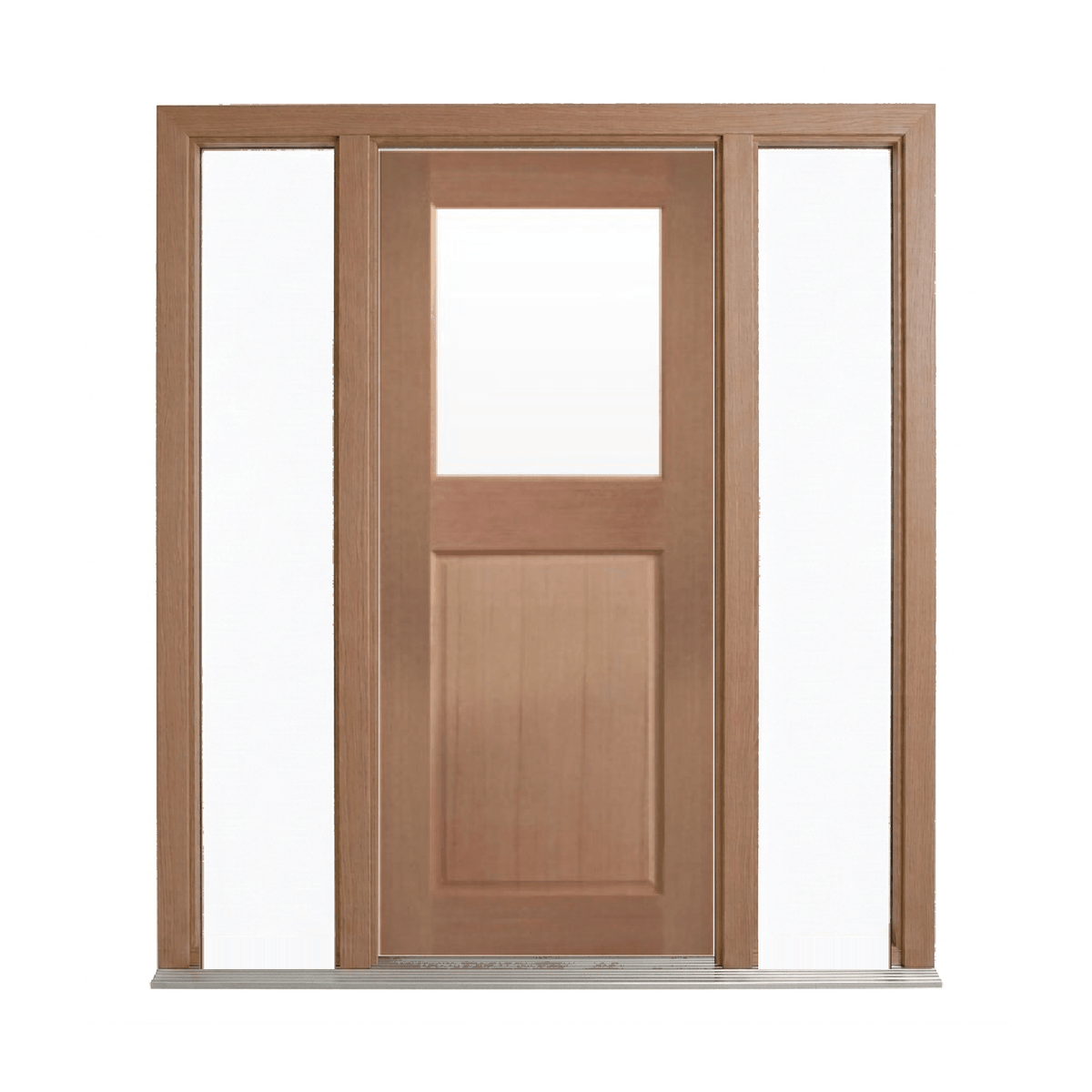 Colonial Half Glass Laundry Door – GD-LAU 2040mm – Pre-Hung