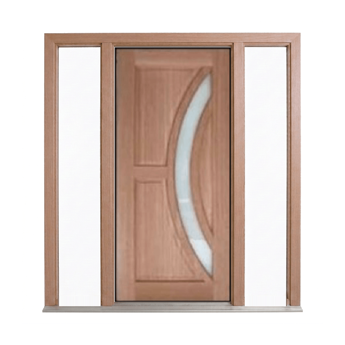 Contemporary Glass Door – GD-P01 2340mm – Pre-Hung