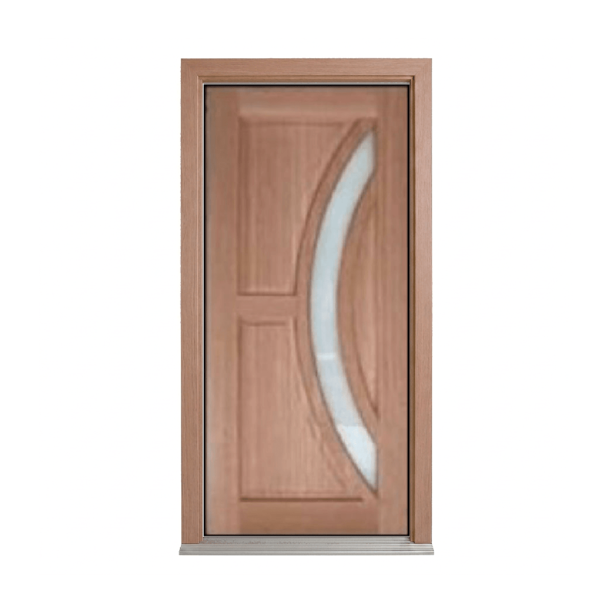 Contemporary Glass Door – GD-P01 2340mm – Pre-Hung
