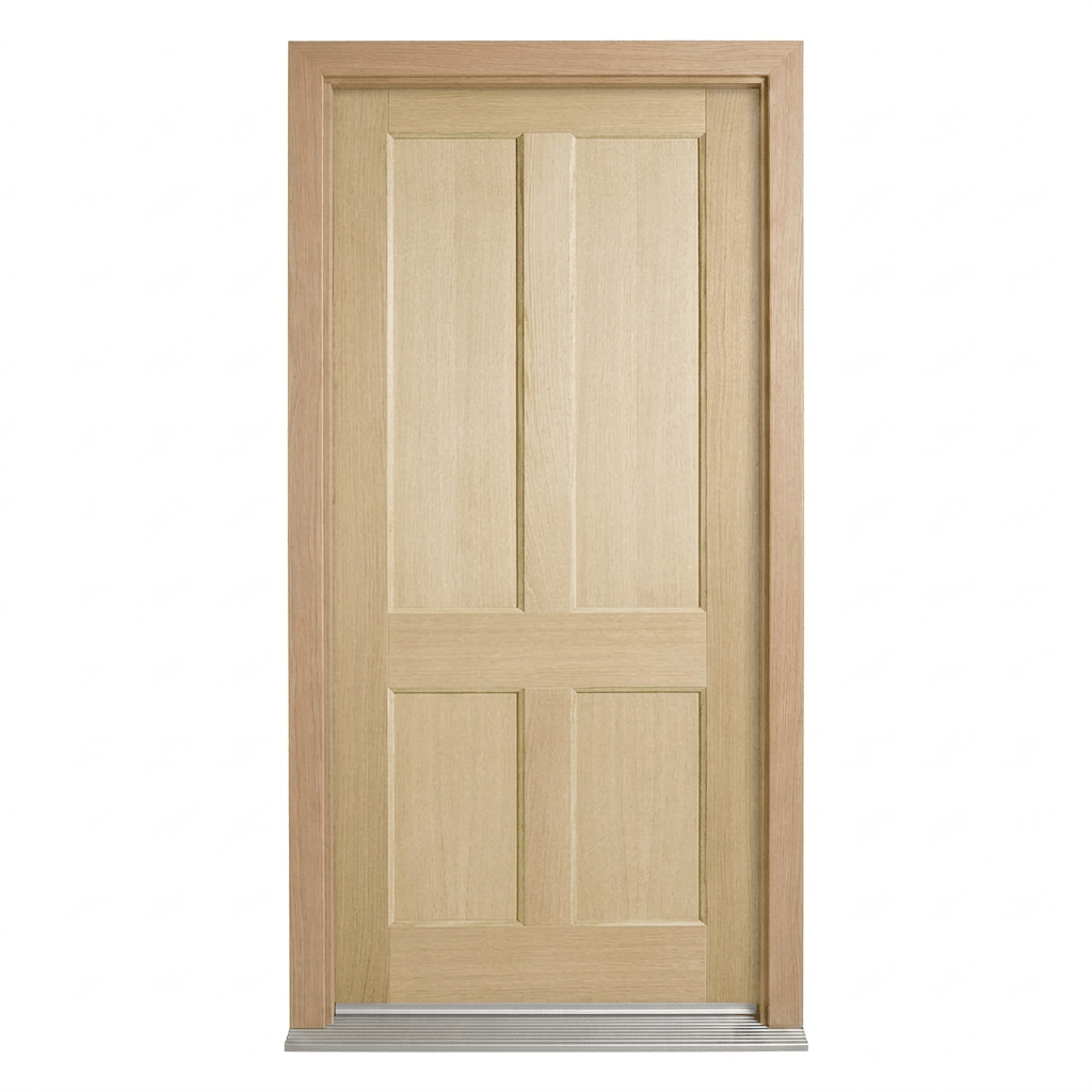Corinthian Blonde Oak AWO 7 Door - Supplied & Installed - Just Doors QLD