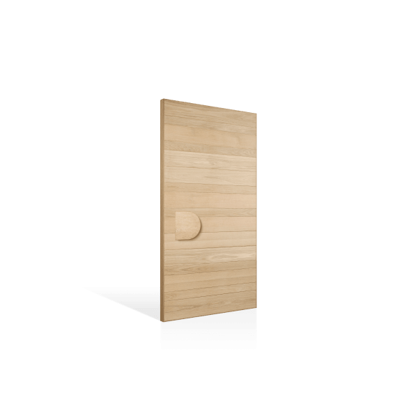 Corinthian Elements ELEMWS A3 White Oak Entrance Door - Just Doors QLD