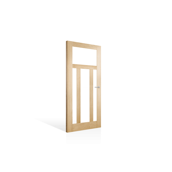 Corinthian Moda White Oak AMOD 20G Internal Door - Supplied & Installed - Just Doors QLD