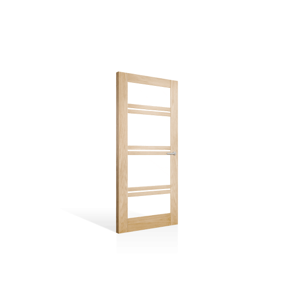 Corinthian Moda White Oak AMOD 22G Internal Door - Supplied & Installed - Just Doors QLD