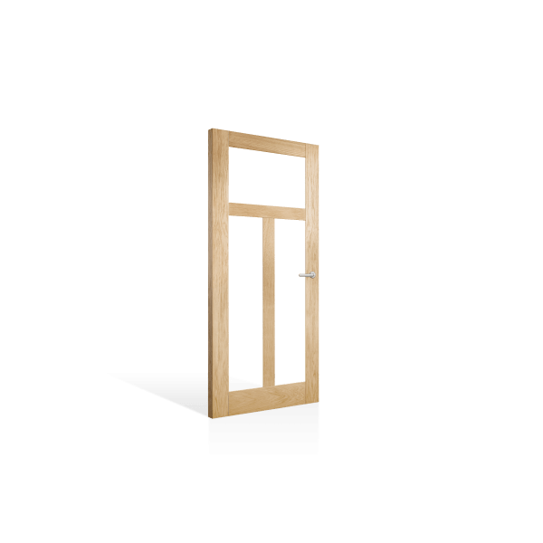 Corinthian Moda White Oak AMOD 6G Internal Door - Supplied & Installed - Just Doors QLD