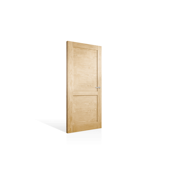 Corinthian Moda White Oak AMOD 8 Internal Door - Supplied & Installed - Just Doors QLD