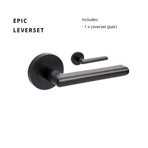 EPIC Matt Black - Just Doors QLD