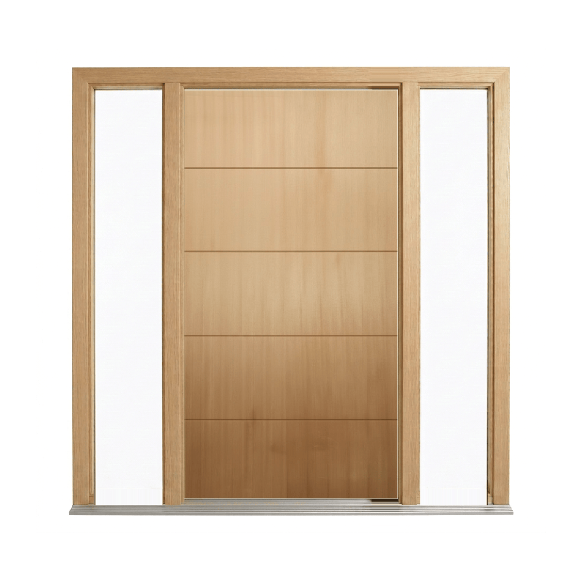 Four-Groove Timber Door 2040mm – Pre-Hung
