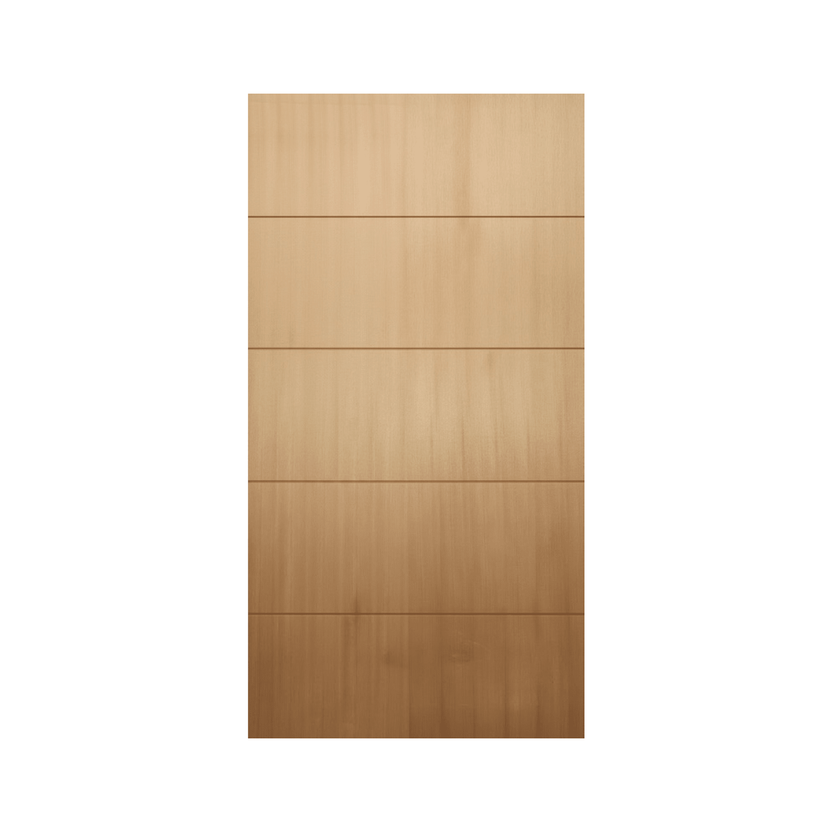 Four-Groove Timber Door – Supply Only