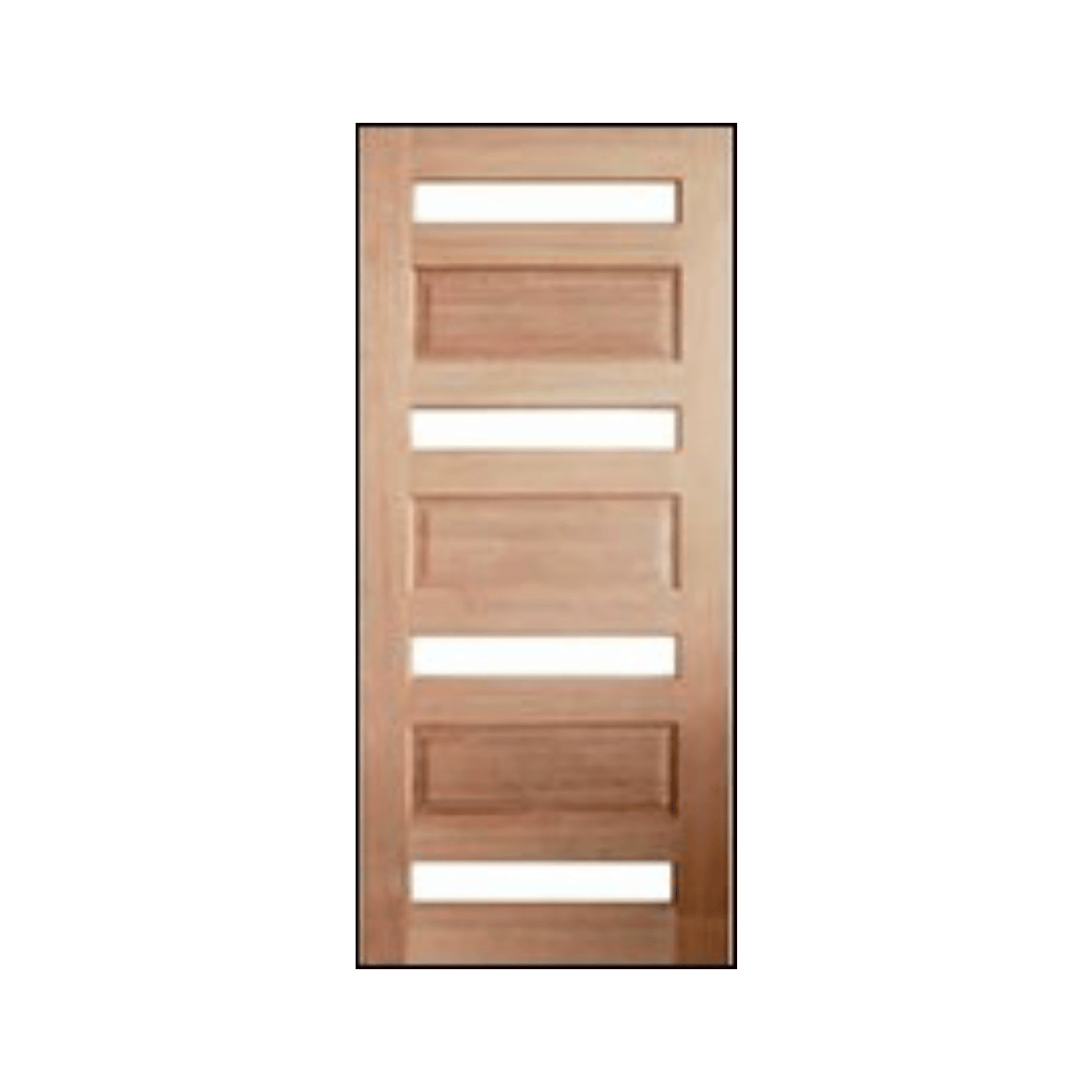 Glass Sidelight – SL-4L3P - Just Doors QLD