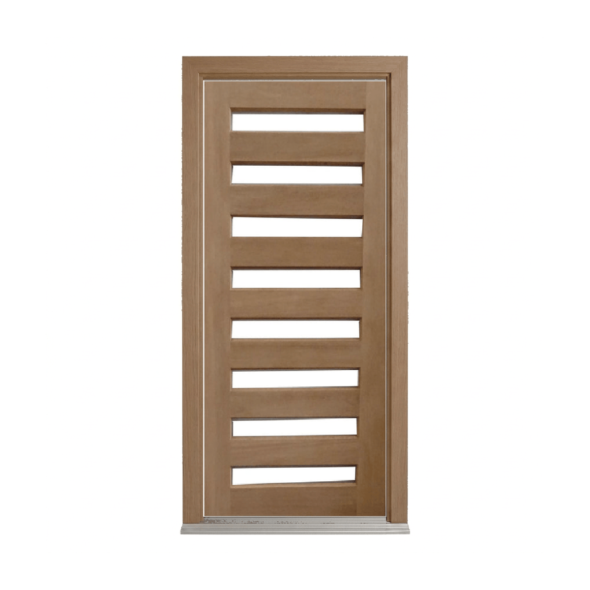 Horizontal 8 Panel Glass Door – GD-D8 – WS Wide Style 2040 & 2340mm – Supplied & Installed