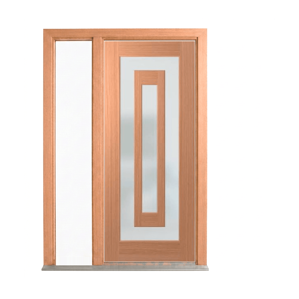 Illusion Contemporary Glass Door – GD-S04 2040mm – Pre-Hung