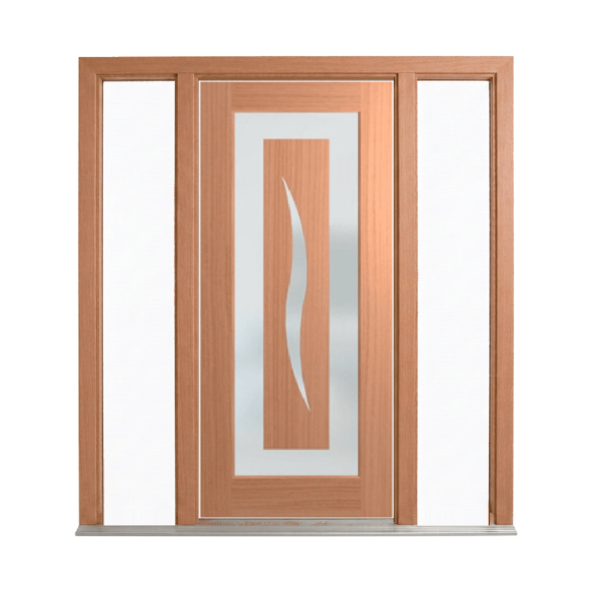 Illusion S Contemporary Glass Door – GD-S02 2040mm – Pre-Hung