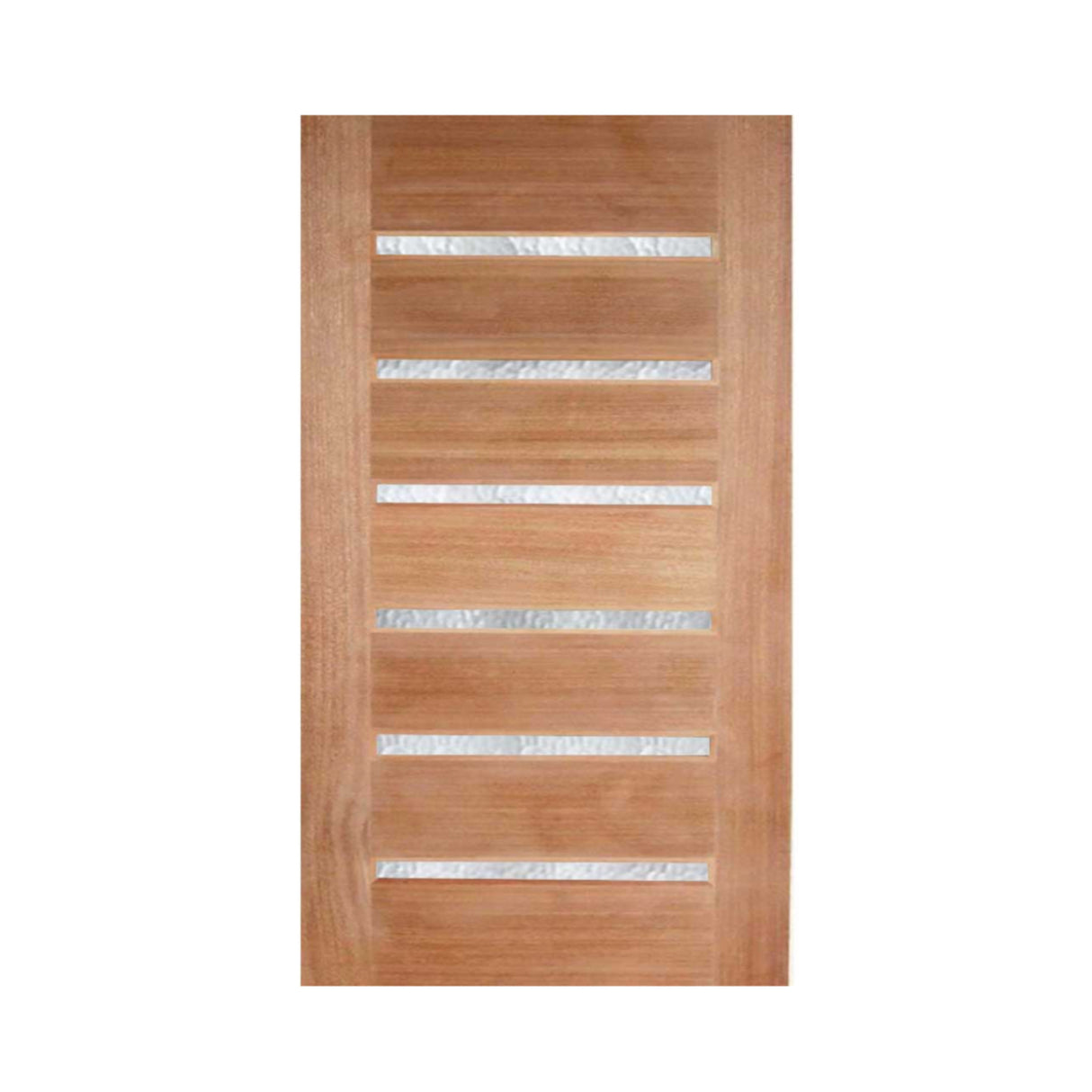 JDQ Horizontal 6 Lite Timber Door