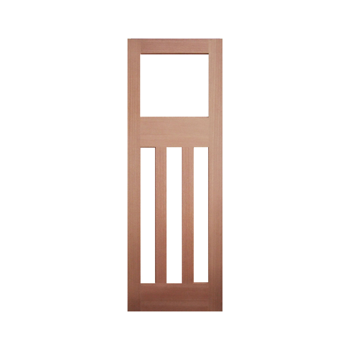 Queenslander 3 Panel All Glass Internal Door