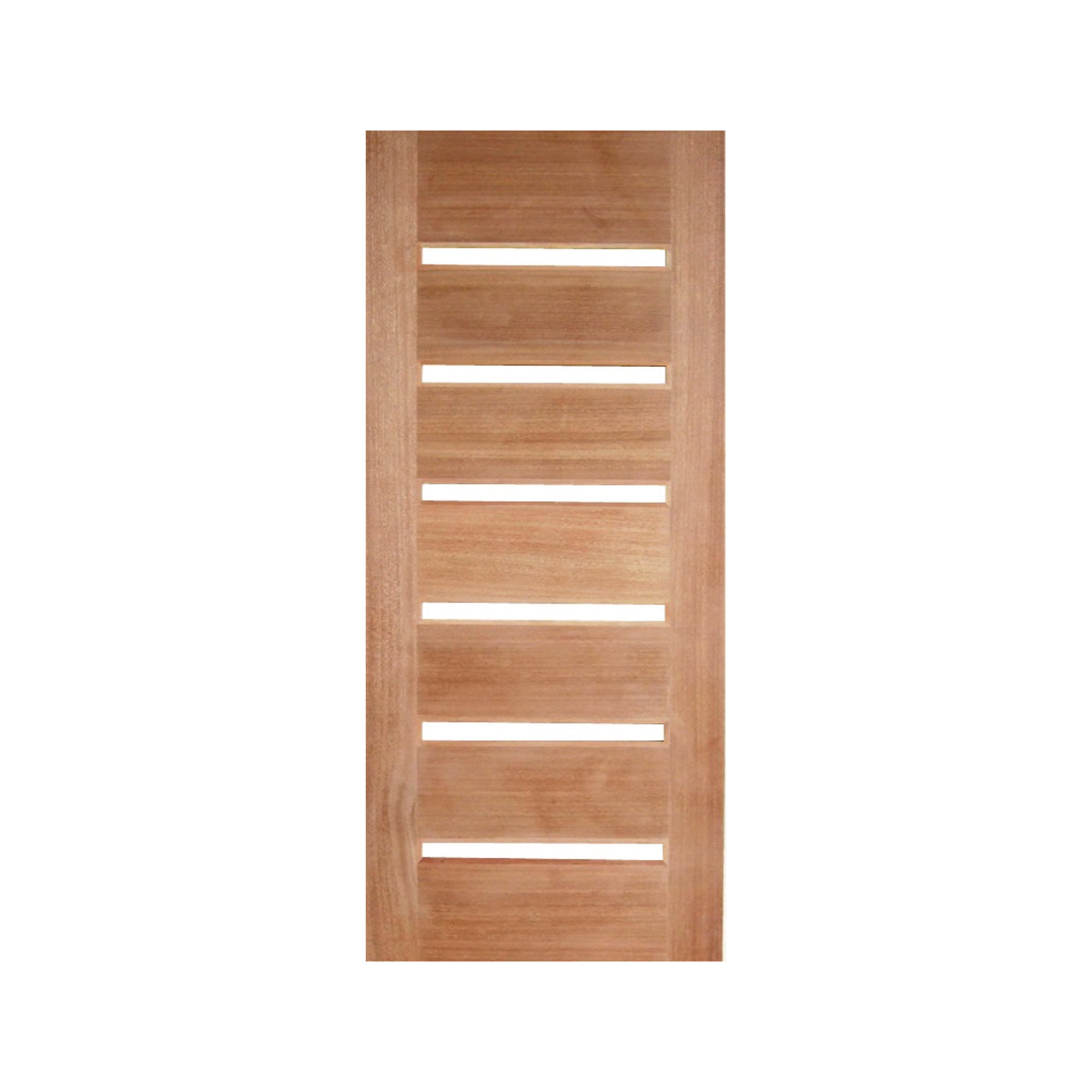 JDQ Horizontal 6 Lite Timber Door