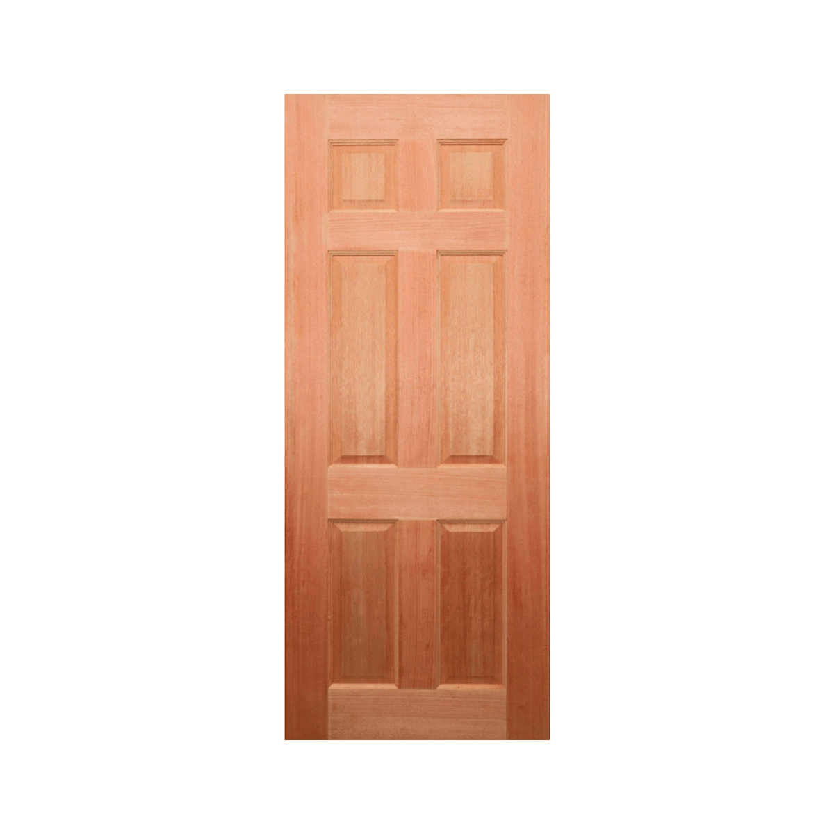 Six-Panel Timber Door 2040mm – Supplied & Installed