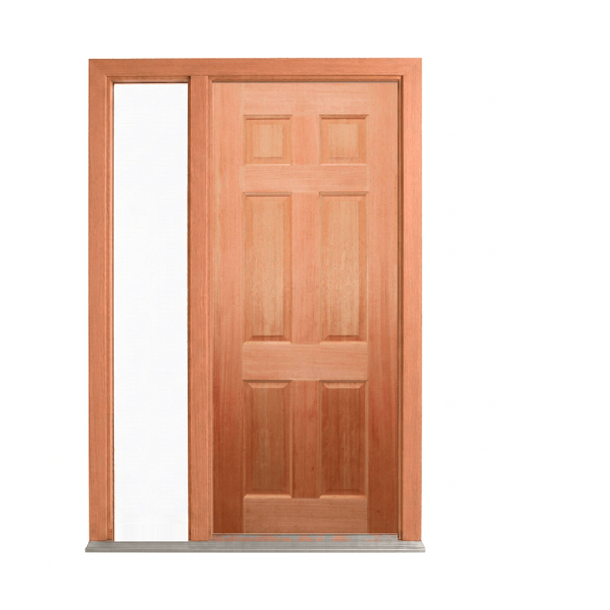 Six-Panel Timber Door 2040mm – Supplied & Installed