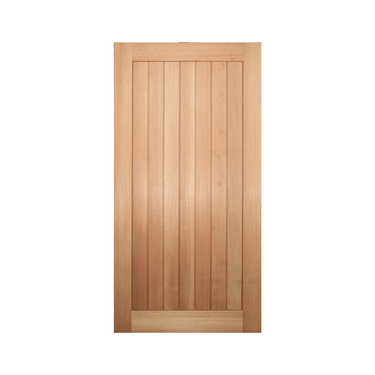 Solid Meranti Vertical Plank Door – Supply Only