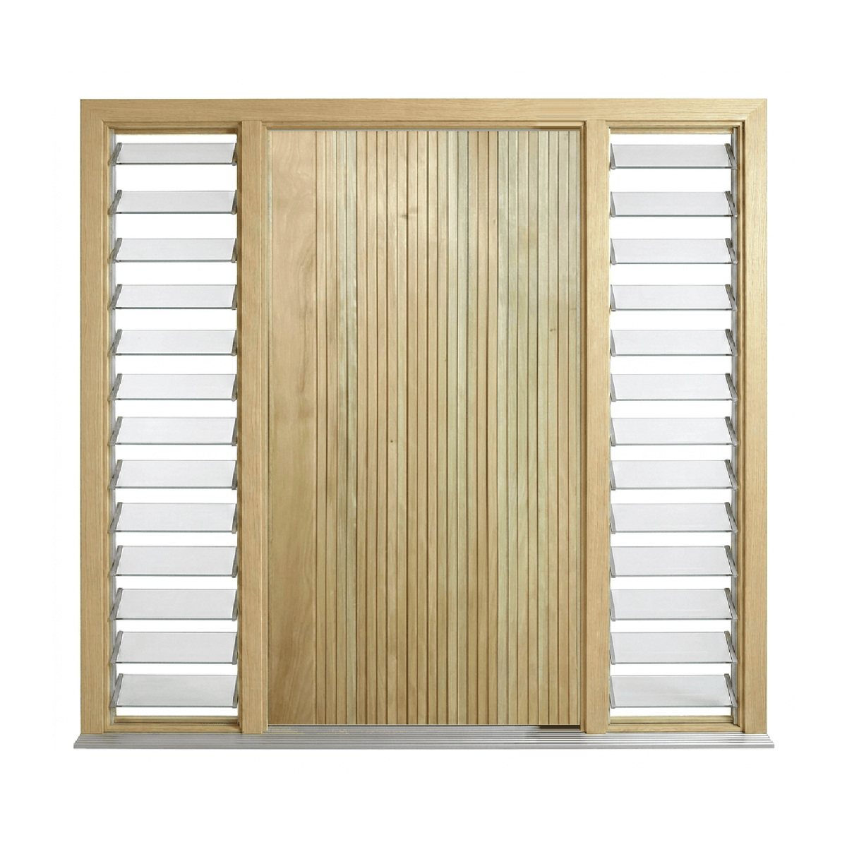 Solid Timber Cladding Plus Door 2040mm – Supplied & Installed