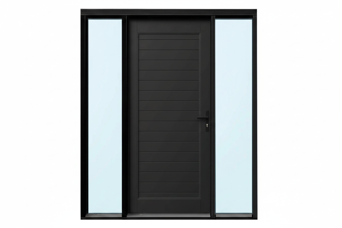 Strata 10TH Door in Double Sidelight Frame