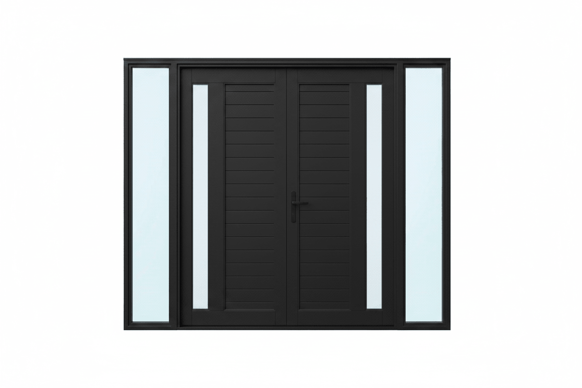 Strata 11T Aluminium Pre Hung Door — 2340 Height - Just Doors QLD