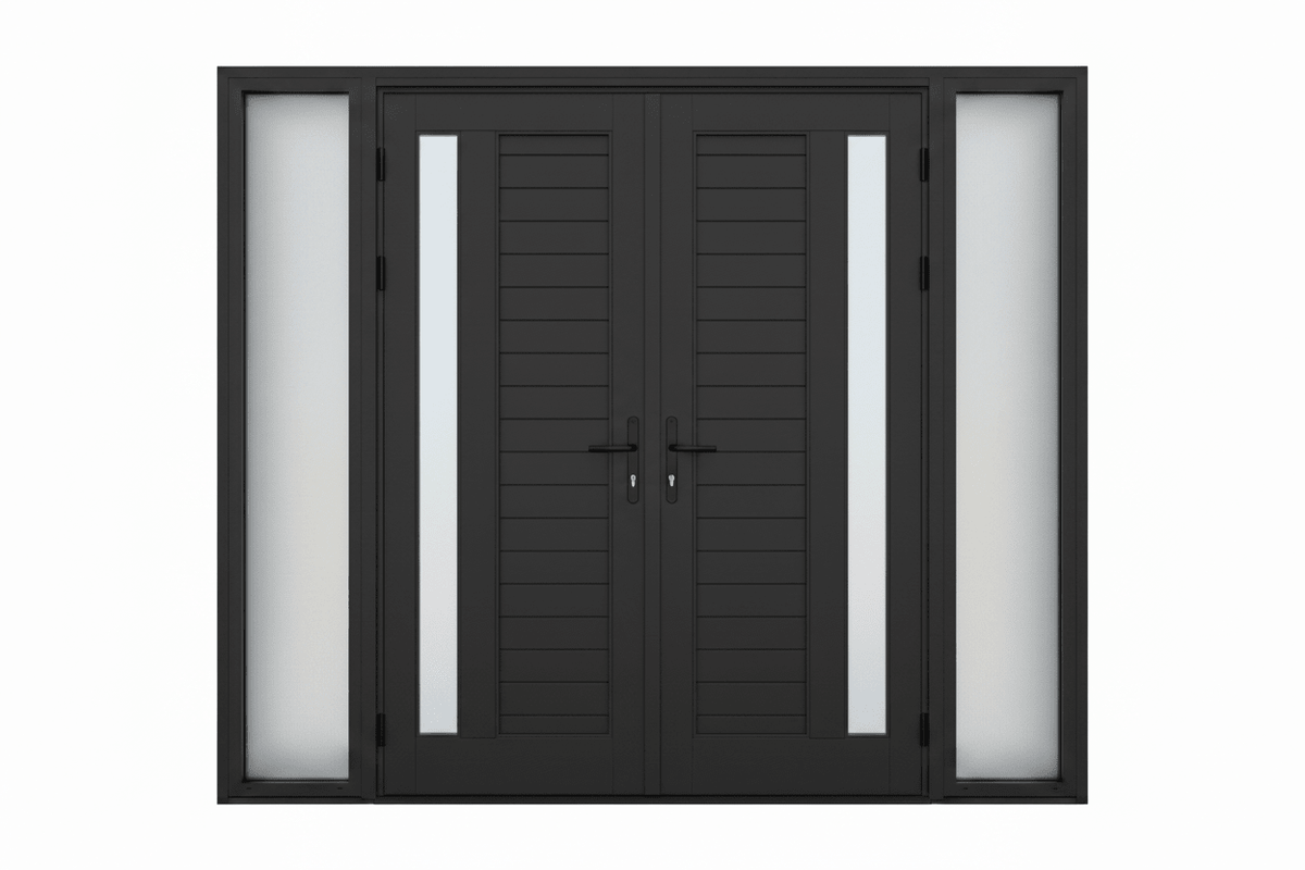 Strata 11TH Aluminium Pre Hung Door — 2340 Height - Just Doors QLD