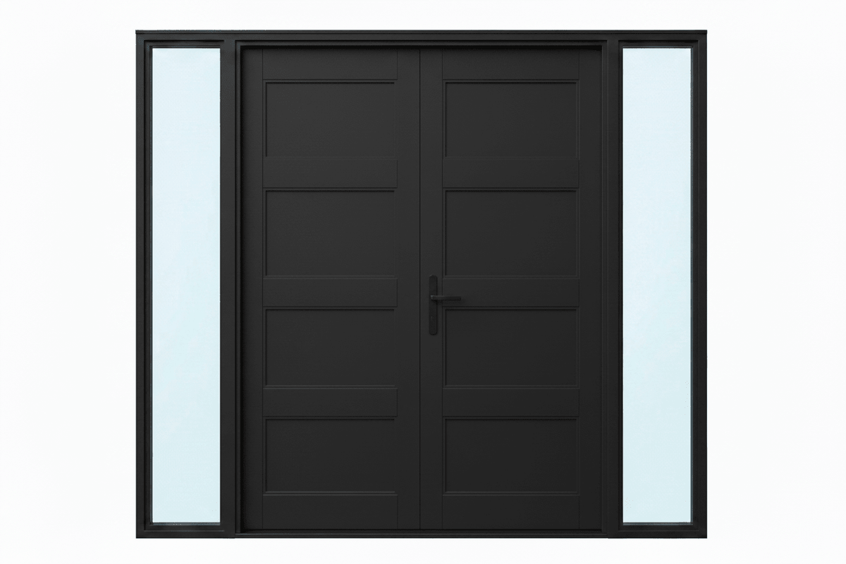 Strata 7P Aluminium Pre Hung Door — 2340 Height - Just Doors QLD